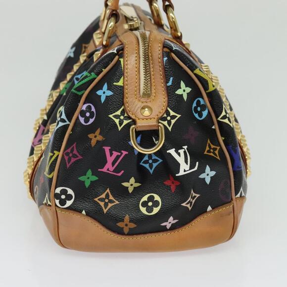 LOUIS VUITTON Monogram Multicolor Courtney MM Bag Black M45642 - Picture 3 of 16